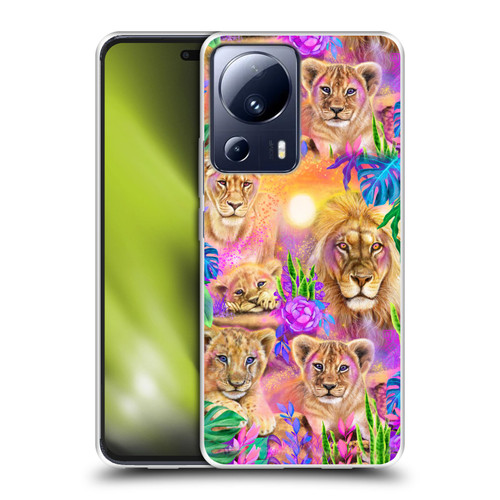 Sheena Pike Big Cats Daydream Lions And Cubs Soft Gel Case for Xiaomi 13 Lite 5G