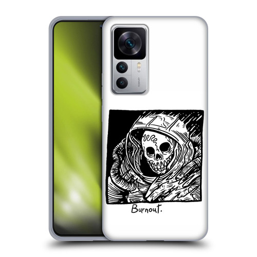 Matt Bailey Skull Burnout Soft Gel Case for Xiaomi 12T 5G / 12T Pro 5G / Redmi K50 Ultra 5G