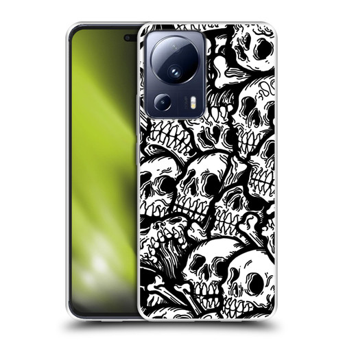 Matt Bailey Skull All Over Soft Gel Case for Xiaomi 13 Lite 5G