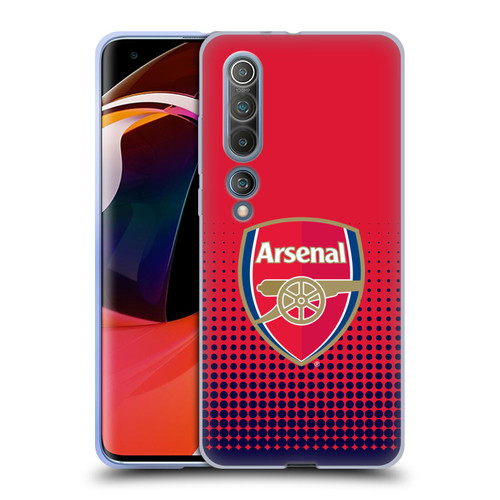 Arsenal FC Crest 2 Fade Soft Gel Case for Xiaomi Mi 10 5G / Mi 10 Pro 5G