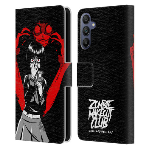 Zombie Makeout Club Art Selfie Leather Book Wallet Case Cover For Samsung Galaxy A15