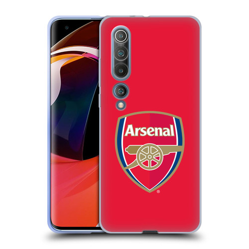 Arsenal FC Crest 2 Full Colour Red Soft Gel Case for Xiaomi Mi 10 5G / Mi 10 Pro 5G