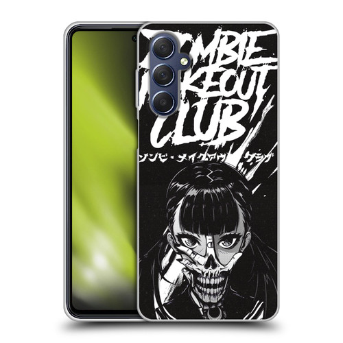 Zombie Makeout Club Art Face Off Soft Gel Case for Samsung Galaxy M54 5G
