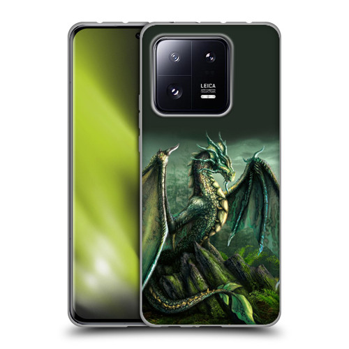 Sarah Richter Fantasy Creatures Green Nature Dragon Soft Gel Case for Xiaomi 13 Pro 5G