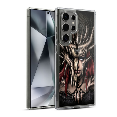Sarah Richter Gothic Warrior Girl Soft Gel Case for Samsung Galaxy S24 Ultra 5G & MagSafe