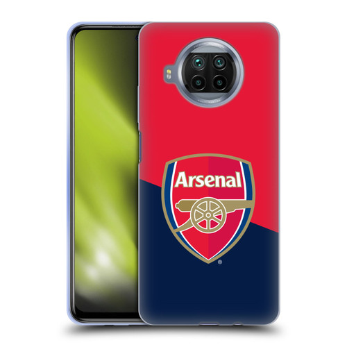 Arsenal FC Crest 2 Red & Blue Logo Soft Gel Case for Xiaomi Mi 10T Lite 5G