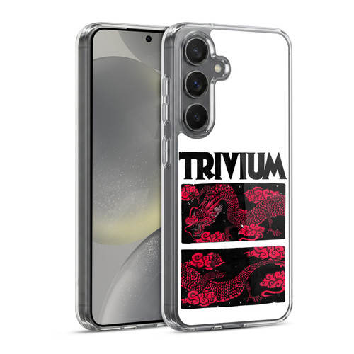 Trivium Graphics Double Dragons Soft Gel Case for Samsung Galaxy S24 5G & MagSafe