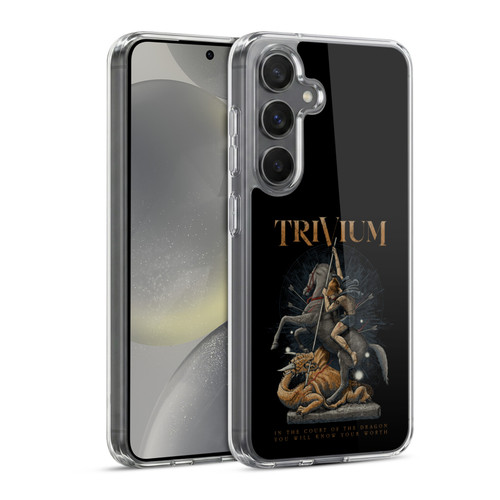 Trivium Graphics Dragon Slayer Soft Gel Case for Samsung Galaxy S24 5G & MagSafe