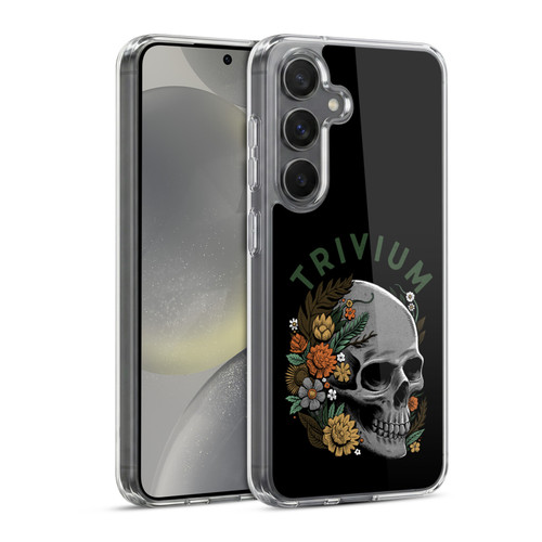 Trivium Graphics Skelly Flower Soft Gel Case for Samsung Galaxy S24 5G & MagSafe