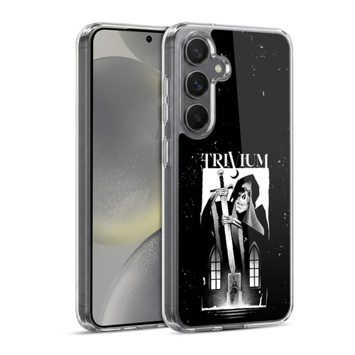 Trivium Graphics Skeleton Sword Soft Gel Case for Samsung Galaxy S24 5G & MagSafe