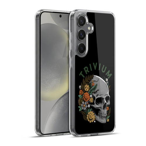 Trivium Graphics Skelly Flower Soft Gel Case for Samsung Galaxy S24+ 5G & MagSafe