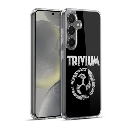 Trivium Graphics Swirl Logo Soft Gel Case for Samsung Galaxy S24+ 5G & MagSafe