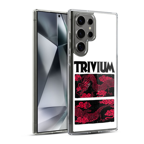 Trivium Graphics Double Dragons Soft Gel Case for Samsung Galaxy S24 Ultra 5G & MagSafe