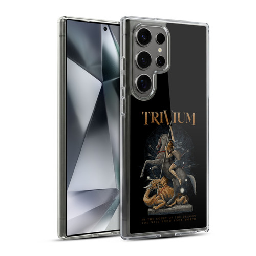 Trivium Graphics Dragon Slayer Soft Gel Case for Samsung Galaxy S24 Ultra 5G & MagSafe