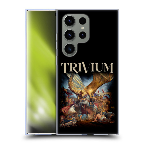 Trivium Graphics In The Court Of The Dragon Soft Gel Case for Samsung Galaxy S24 Ultra 5G
