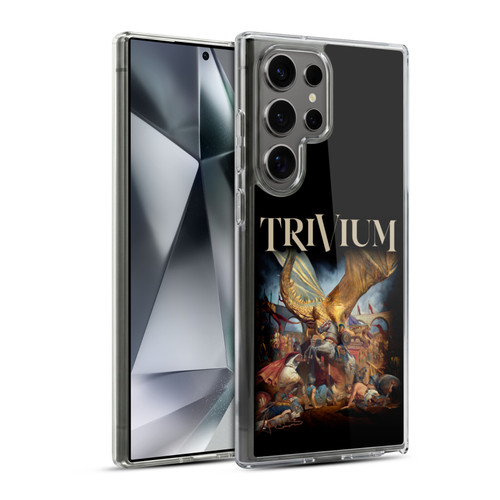 Trivium Graphics In The Court Of The Dragon Soft Gel Case for Samsung Galaxy S24 Ultra 5G & MagSafe