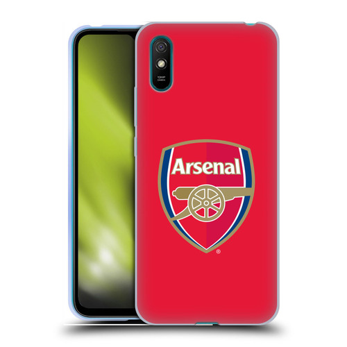 Arsenal FC Crest 2 Full Colour Red Soft Gel Case for Xiaomi Redmi 9A / Redmi 9AT