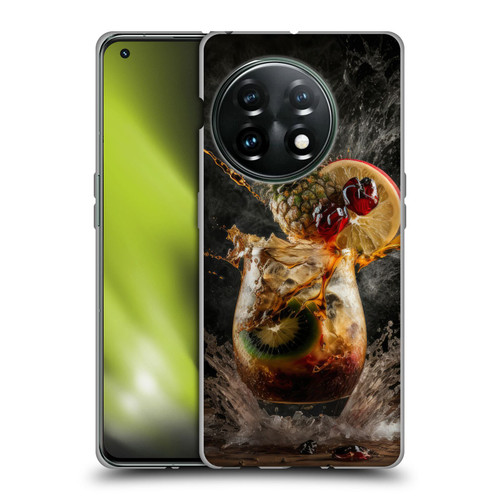 Spacescapes Cocktails Exploding Mai Tai Soft Gel Case for OnePlus 11 5G