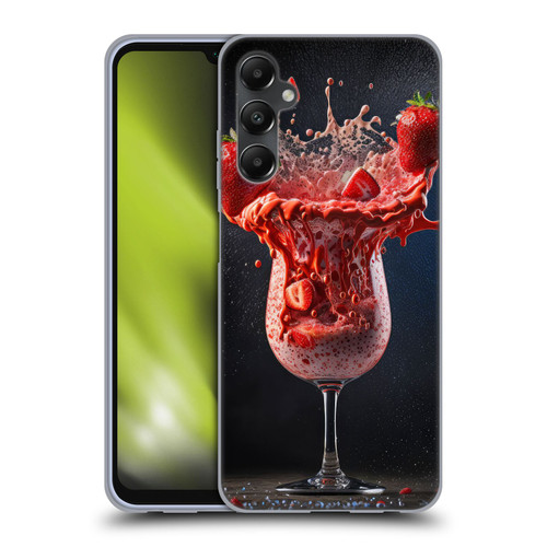 Spacescapes Cocktails Strawberry Infusion Daiquiri Soft Gel Case for Samsung Galaxy A05s