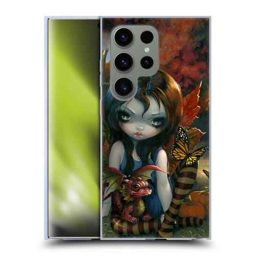 Strangeling Dragon Autumn Fairy Soft Gel Case for Samsung Galaxy S24 Ultra 5G