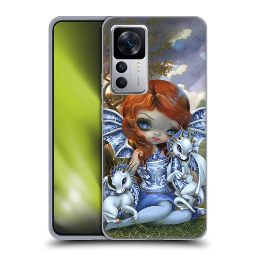Strangeling Dragon Blue Willow Fairy Soft Gel Case for Xiaomi 12T 5G / 12T Pro 5G / Redmi K50 Ultra 5G