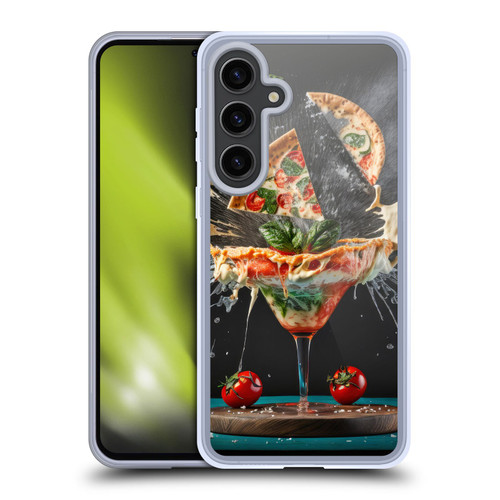Spacescapes Cocktails Margarita Martini Blast Soft Gel Case for Samsung Galaxy S24+ 5G