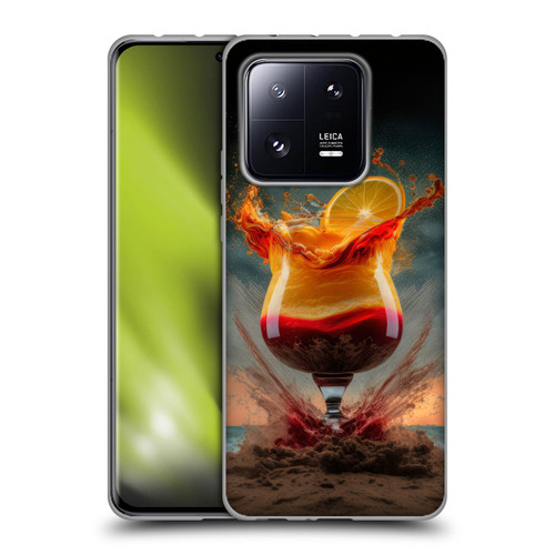 Spacescapes Cocktails Summer On The Beach Soft Gel Case for Xiaomi 13 Pro 5G