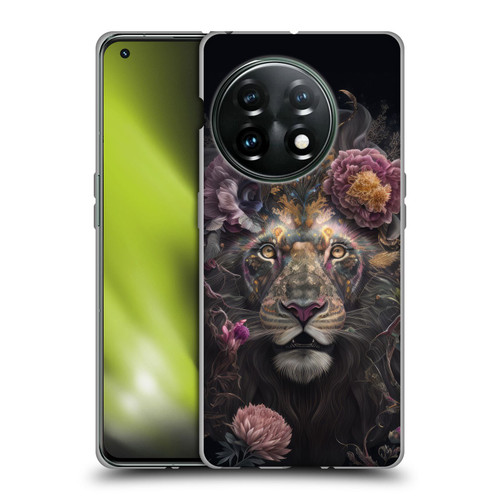 Spacescapes Floral Lions Pride Soft Gel Case for OnePlus 11 5G