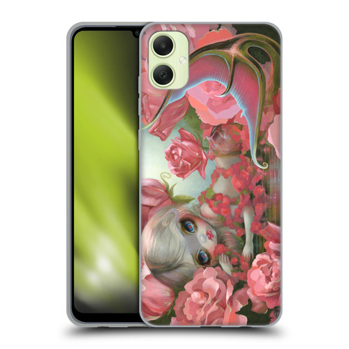 Strangeling Mermaid Roses Soft Gel Case for Samsung Galaxy A05
