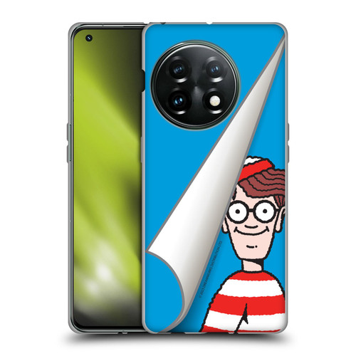 Where's Wally? Graphics Peek Soft Gel Case for OnePlus 11 5G