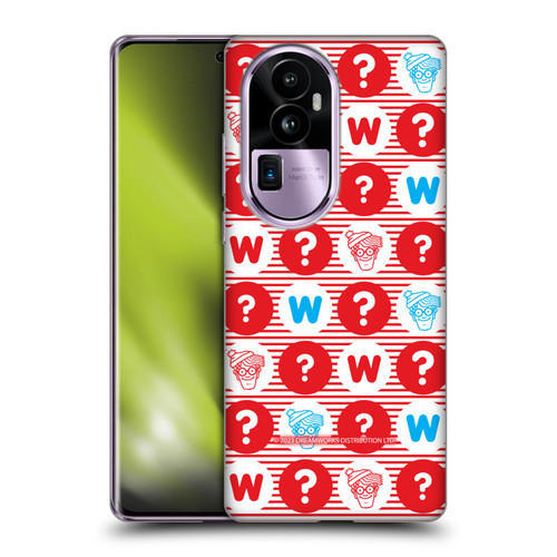 Where's Wally? Graphics Circle Soft Gel Case for OPPO Reno10 Pro+