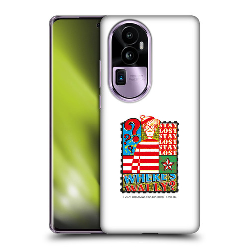 Where's Wally? Graphics Stay Lost Soft Gel Case for OPPO Reno10 Pro+