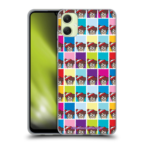 Where's Wally? Graphics Portrait Pattern Soft Gel Case for Samsung Galaxy A05