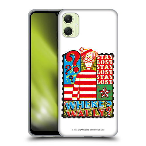 Where's Wally? Graphics Stay Lost Soft Gel Case for Samsung Galaxy A05