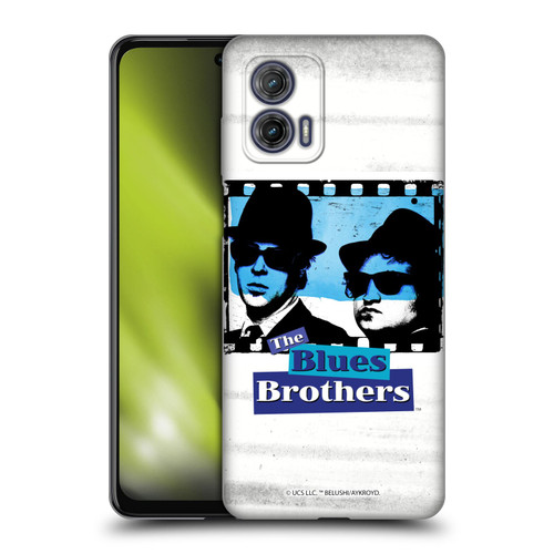 The Blues Brothers Graphics Film Soft Gel Case for Motorola Moto G73 5G