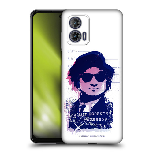 The Blues Brothers Graphics Jake Soft Gel Case for Motorola Moto G73 5G
