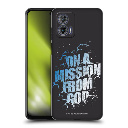 The Blues Brothers Graphics On A Mission From God Soft Gel Case for Motorola Moto G73 5G