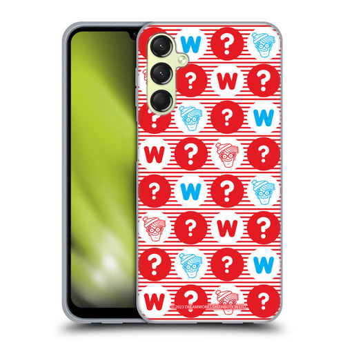 Where's Wally? Graphics Circle Soft Gel Case for Samsung Galaxy A24 4G / Galaxy M34 5G