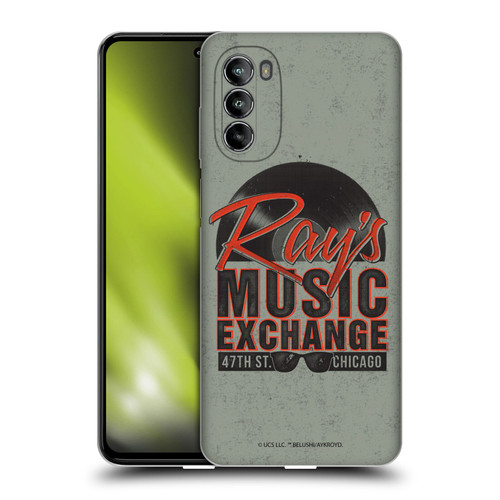 The Blues Brothers Graphics Ray's Music Exchange Soft Gel Case for Motorola Moto G82 5G