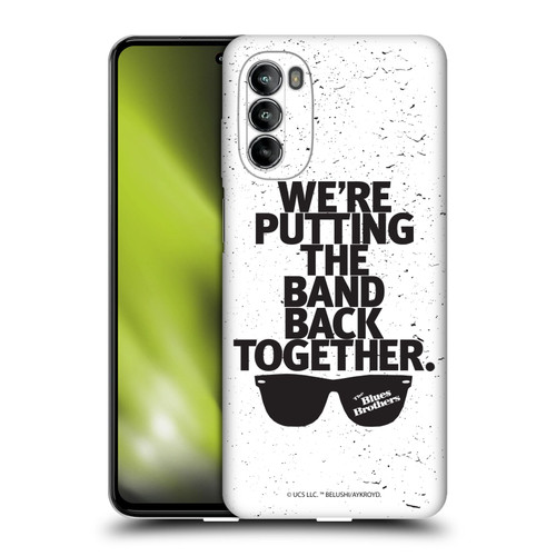The Blues Brothers Graphics The Band Back Together Soft Gel Case for Motorola Moto G82 5G