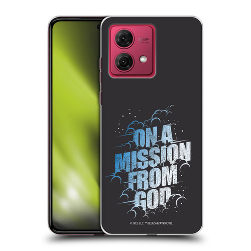 The Blues Brothers Graphics On A Mission From God Soft Gel Case for Motorola Moto G84 5G