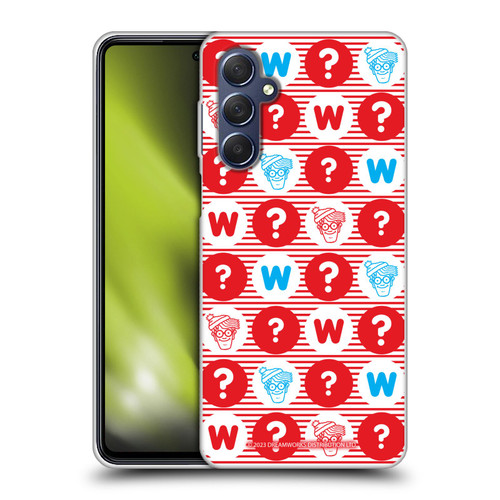 Where's Wally? Graphics Circle Soft Gel Case for Samsung Galaxy M54 5G
