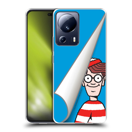 Where's Wally? Graphics Peek Soft Gel Case for Xiaomi 13 Lite 5G