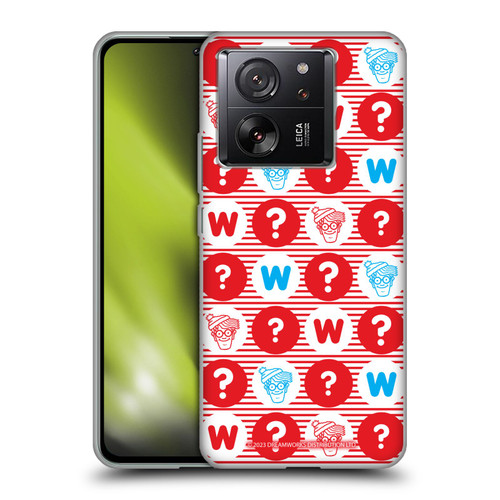 Where's Wally? Graphics Circle Soft Gel Case for Xiaomi 13T 5G / 13T Pro 5G