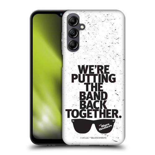 The Blues Brothers Graphics The Band Back Together Soft Gel Case for Samsung Galaxy M14 5G