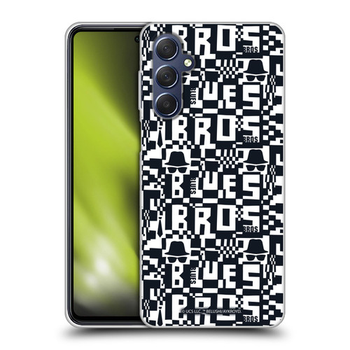 The Blues Brothers Graphics Pattern Soft Gel Case for Samsung Galaxy M54 5G