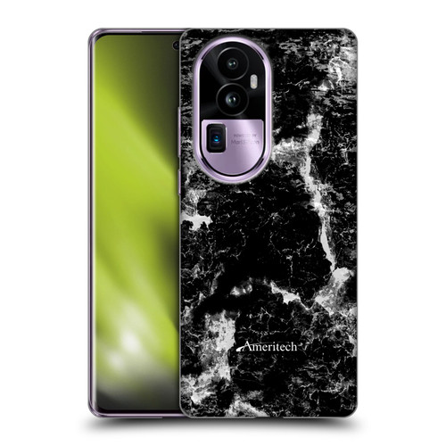 Ameritech Graphics Black Marble Soft Gel Case for OPPO Reno10 Pro+