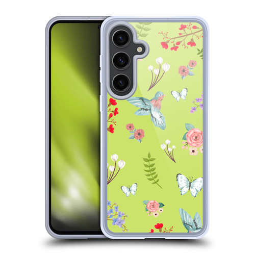 Ameritech Graphics Floral Soft Gel Case for Samsung Galaxy S24+ 5G