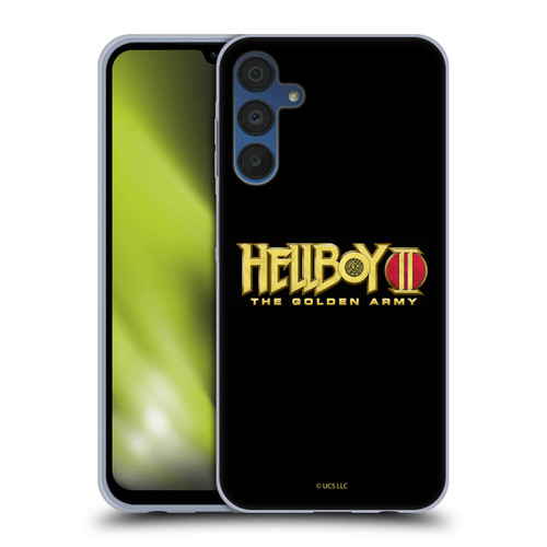 Hellboy II Graphics Logo Soft Gel Case for Samsung Galaxy A15