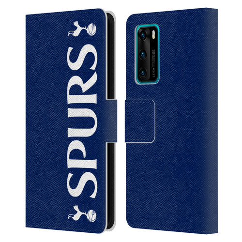 Tottenham Hotspur F.C. Badge SPURS Leather Book Wallet Case Cover For Huawei P40 5G